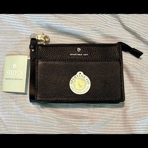 Spartina 449 leather clutch/wristlet